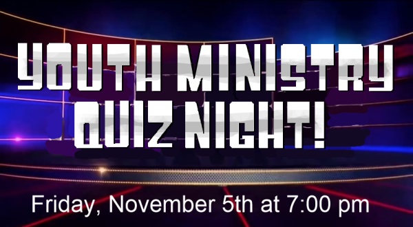 Youth Ministry Quiz Night 2021